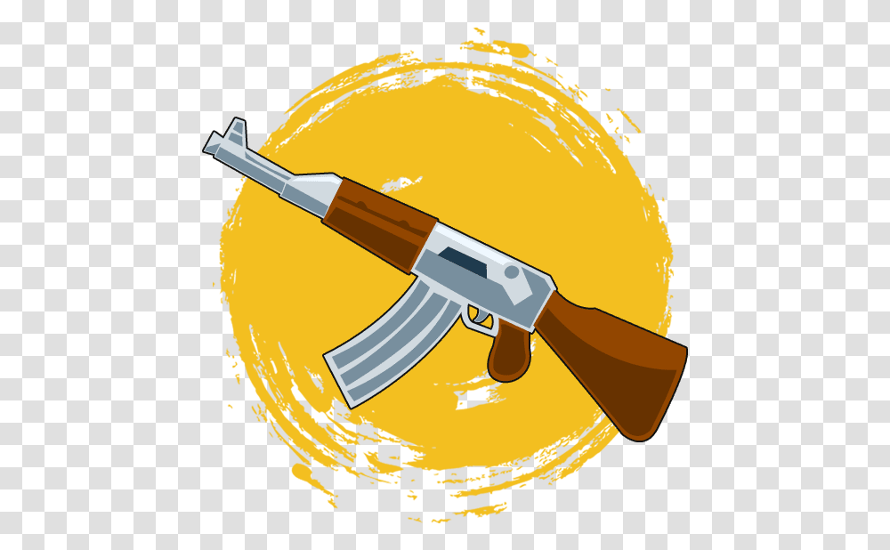 Ak, Weapon, Weaponry, Gun, Label Transparent Png