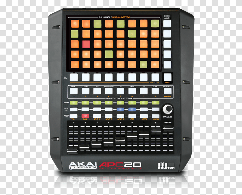 Akai Apc 20 Ableton Usb Controller Akai, Computer Keyboard, Electronics, Label Transparent Png