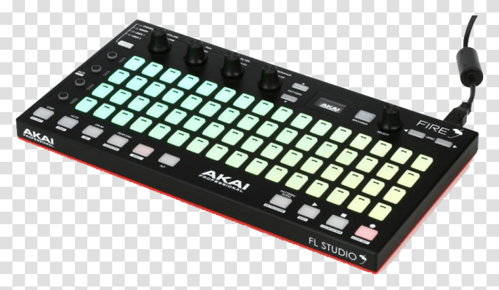 Akai Fire, Computer Keyboard, Computer Hardware, Electronics Transparent Png