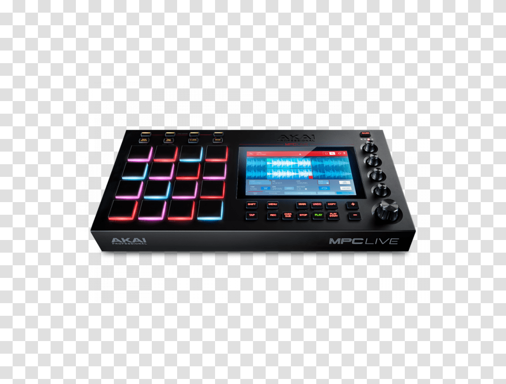Akai Mpc Live Standalone Sampler And Sequencer, Computer Keyboard, Computer Hardware, Electronics, Stereo Transparent Png