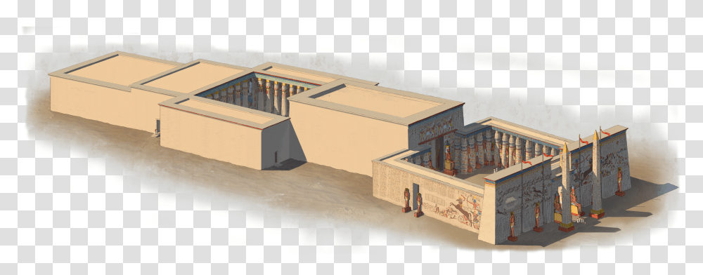 Akhenaten Temple Of Aten, Outdoors, Nature, Wood, Building Transparent Png
