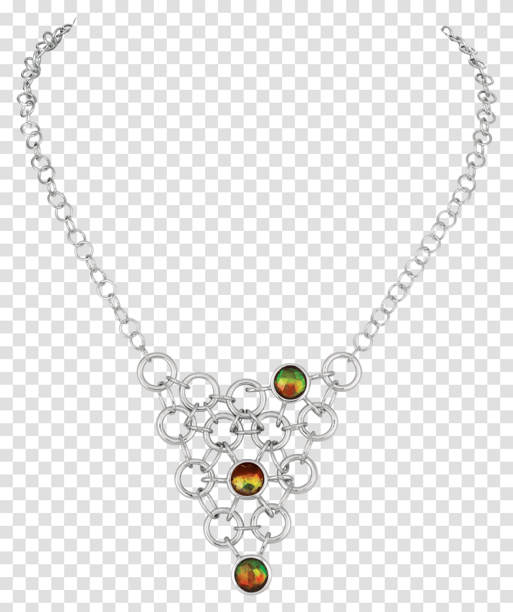 Akila Sterling Silver Drape Necklace By Korite Ammolite Necklace, Jewelry, Accessories, Accessory, Diamond Transparent Png