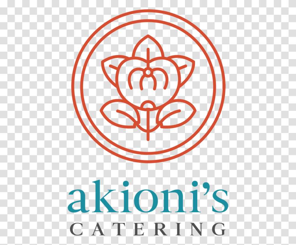 Akioni Catering Logo Icon2 Circle, Poster, Advertisement, Trademark Transparent Png