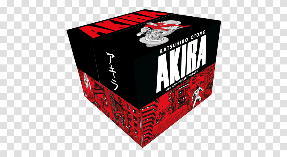 Akira 35th Anniversary Box Set, Carton, Cardboard, Person Transparent Png
