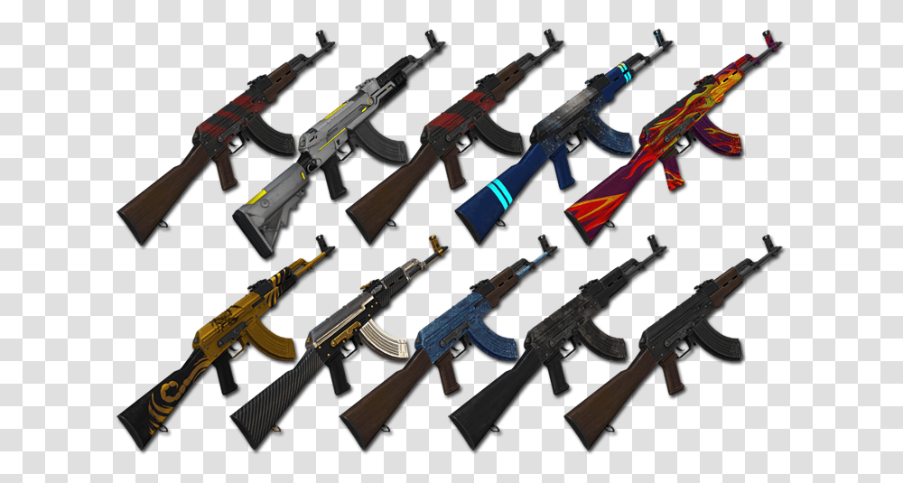 Akm Firearm, Weapon, Weaponry, Gun, Arrow Transparent Png