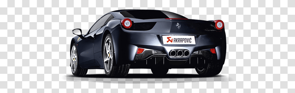 Akrapovic Slip On Line Titanium Exhaust For Ferrari 458 Ferrari Akrapovic, Car, Vehicle, Transportation, Bumper Transparent Png