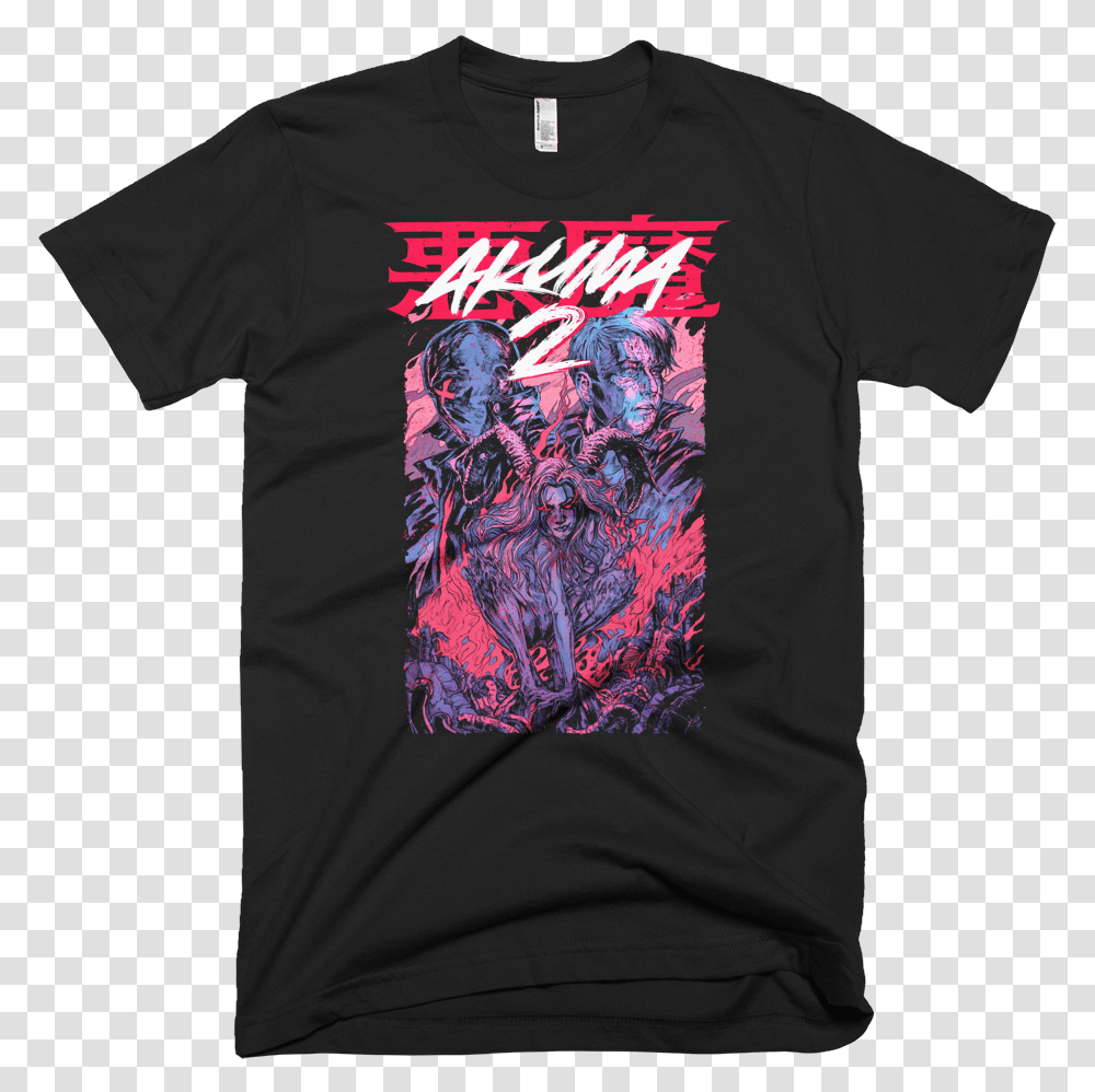 Akuma Ii Limited Edition Graphic Tee, Apparel, T-Shirt, Sleeve Transparent Png