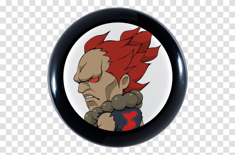 Akuma Symbol Street Fighter Chibi, Logo, Trademark, Emblem Transparent Png