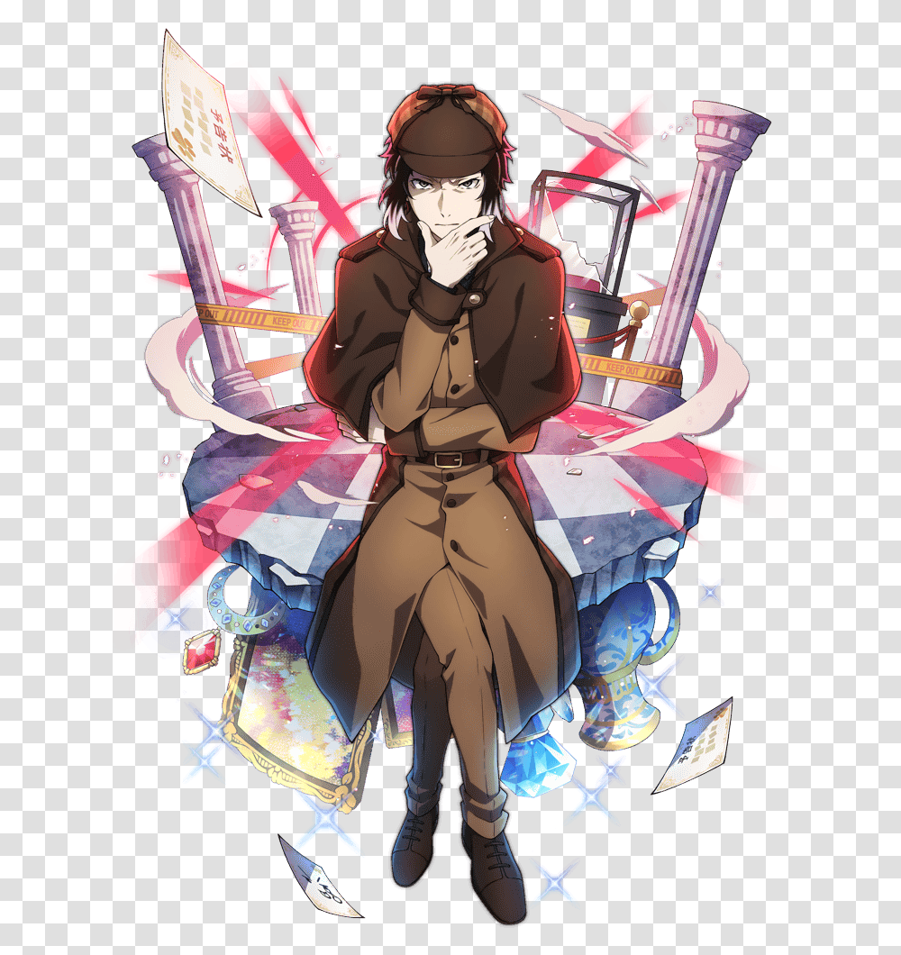 Akutagawa Detective, Comics, Book, Helmet Transparent Png