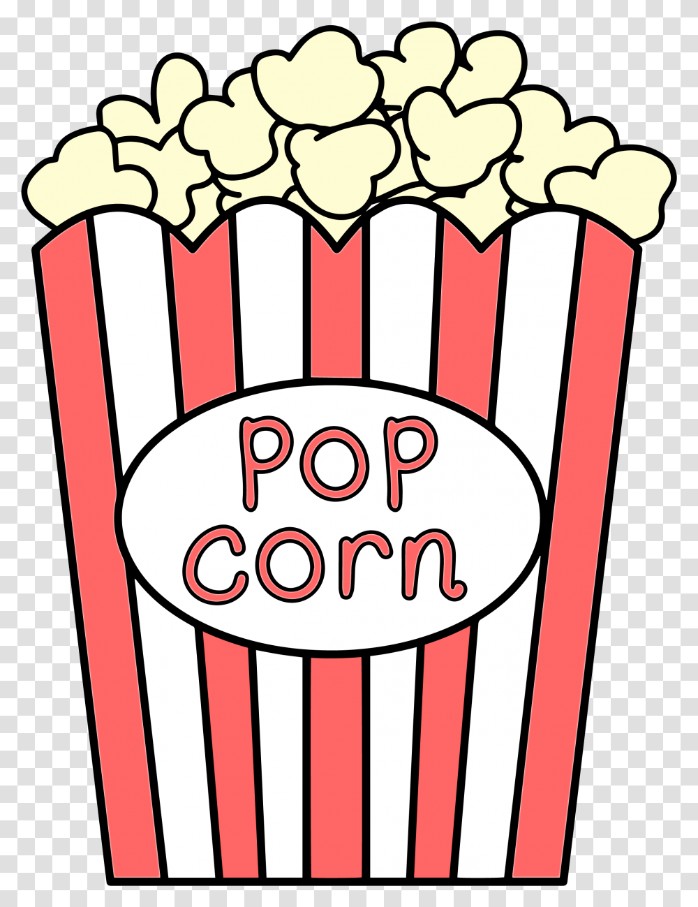 Al Cine Clip Art Popcorn Bag, Food, Snack, Sweets, Confectionery Transparent Png