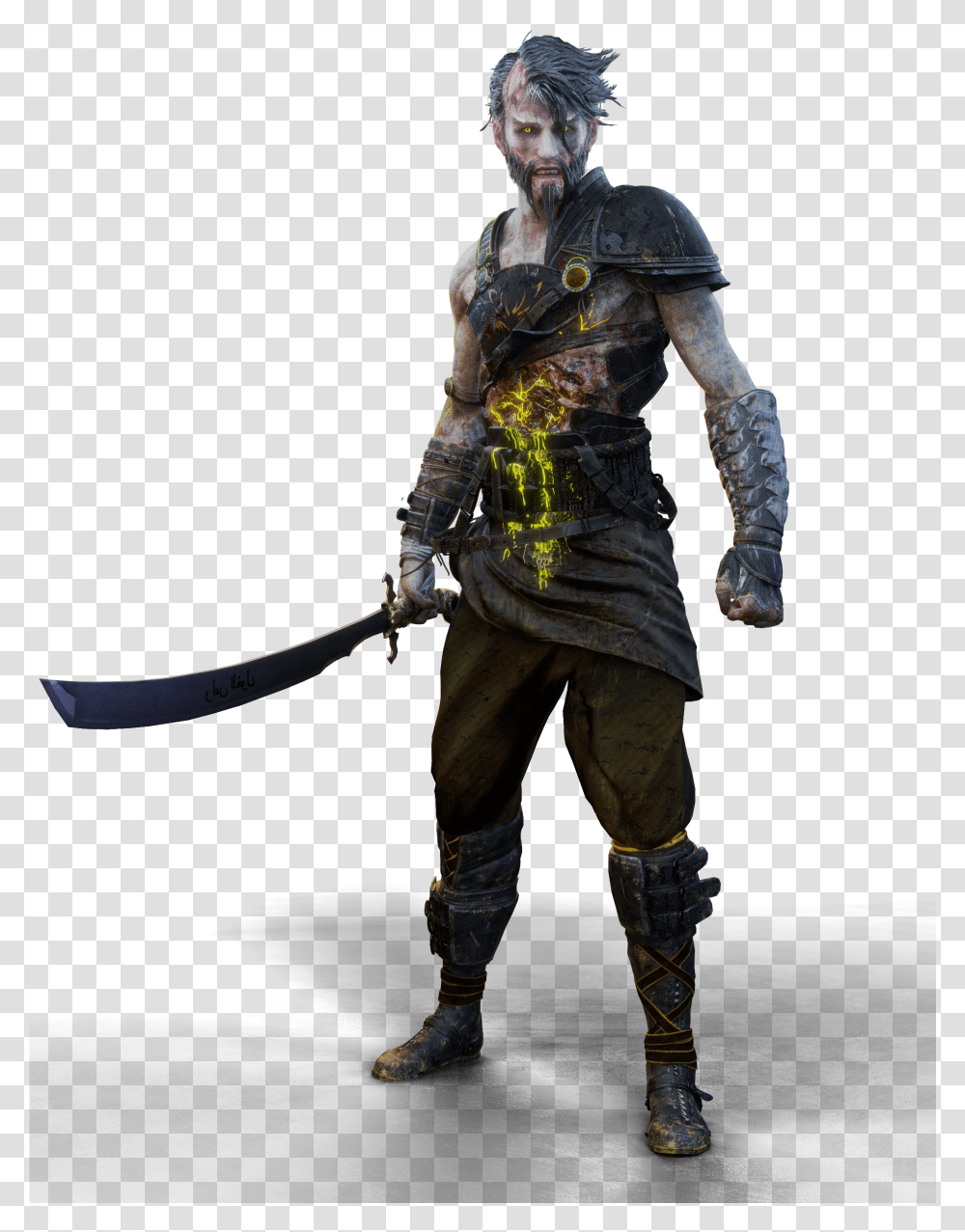 Al Ghul Batman Arkham, Person, Human, Costume, Weapon Transparent Png