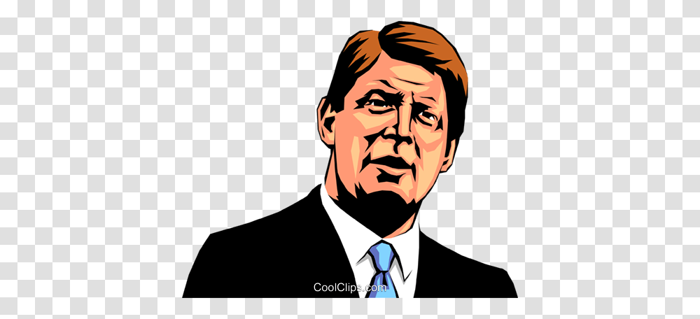 Al Gore Royalty Free Vector Clip Art Illustration, Face, Person, Tie, Accessories Transparent Png