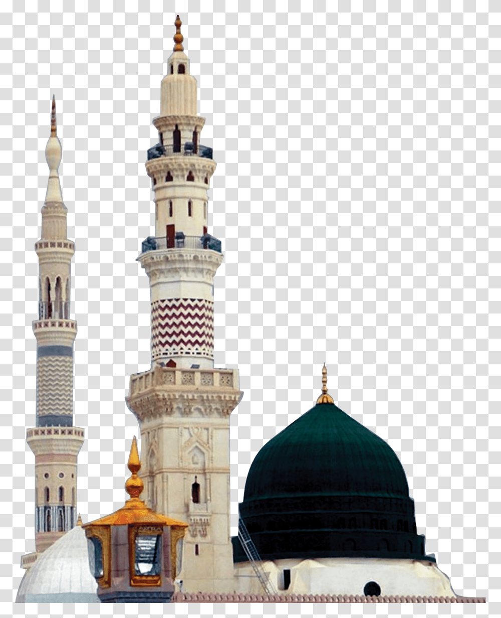 Al Masjid Al Nabawi Al Masjid Al Nabawi, Dome, Architecture, Building, Mosque Transparent Png