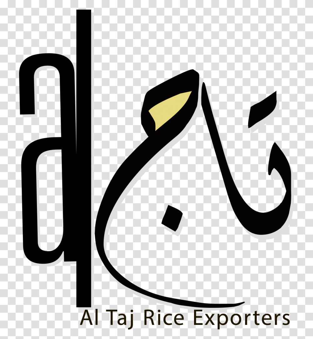 Al Taj Rice Logo Taj Rice Logo, Label, Alphabet, Sticker Transparent Png