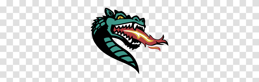 Alabama Birmingham Blazers Logo Vector, Dragon, Animal, Teeth, Mouth Transparent Png