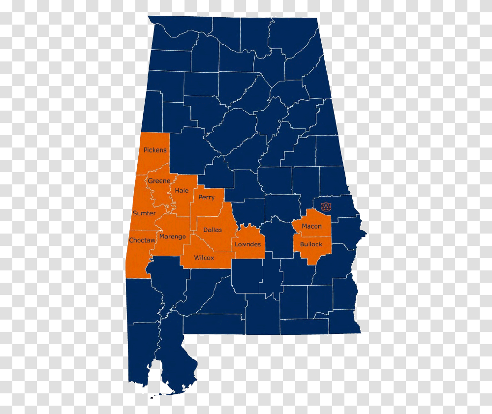 Alabama Black Belt Counties Black Belt Counties In Alabama, Map, Diagram, Plot, Atlas Transparent Png