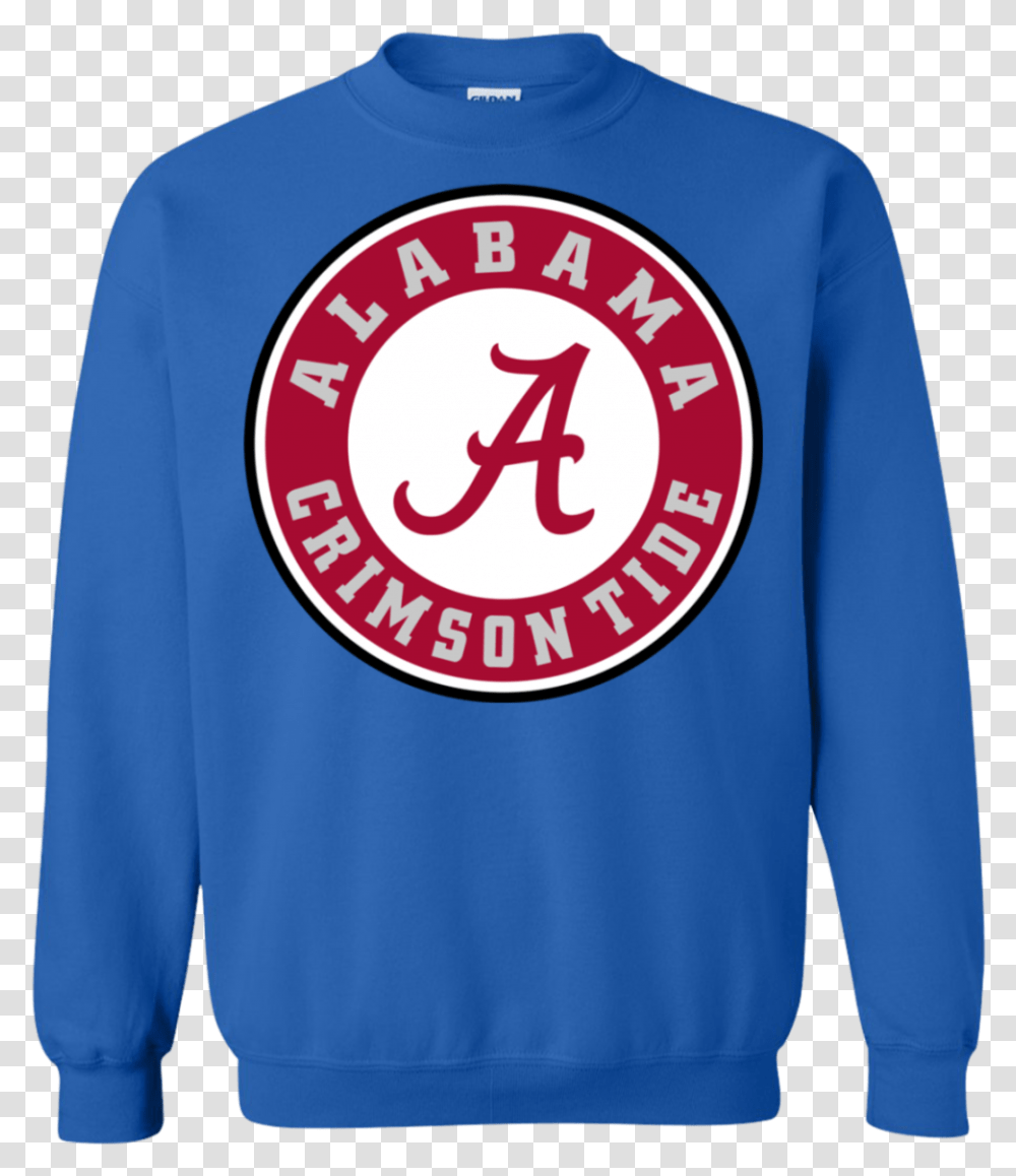 Alabama Crimson Tide Logo Sweatshirt Sweatshirt, Apparel, Sleeve, Long Sleeve Transparent Png