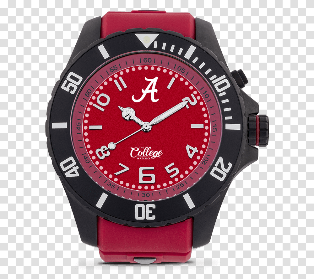 Alabama Crimson Tide Watch, Wristwatch, Clock Tower, Architecture, Building Transparent Png