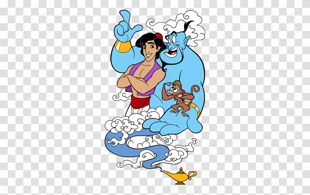 Aladdin And Friends Clip Art Disney Clip Art Galore, Comics, Book, Manga, Outdoors Transparent Png