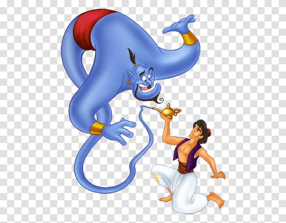 Aladdin And Genie, Person, Leisure Activities, People, Crowd Transparent Png