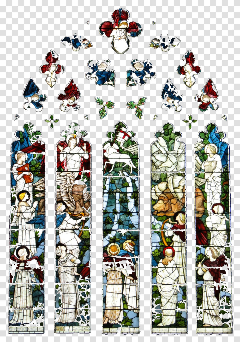 Aladdin Figure Stained Christianity Glass Church Clipart Vitrazh, Stained Glass, Tiger, Wildlife, Mammal Transparent Png
