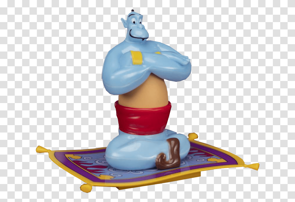 Aladdin Genie EierbecherTitle Aladdin Genie Eierbecher Coquetier Disney 3d, Figurine, Toy, Tabletop, Furniture Transparent Png