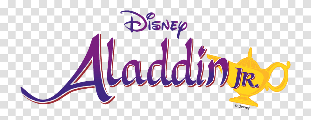 Aladdin The Musical Title, Label, Handwriting, Calligraphy Transparent Png