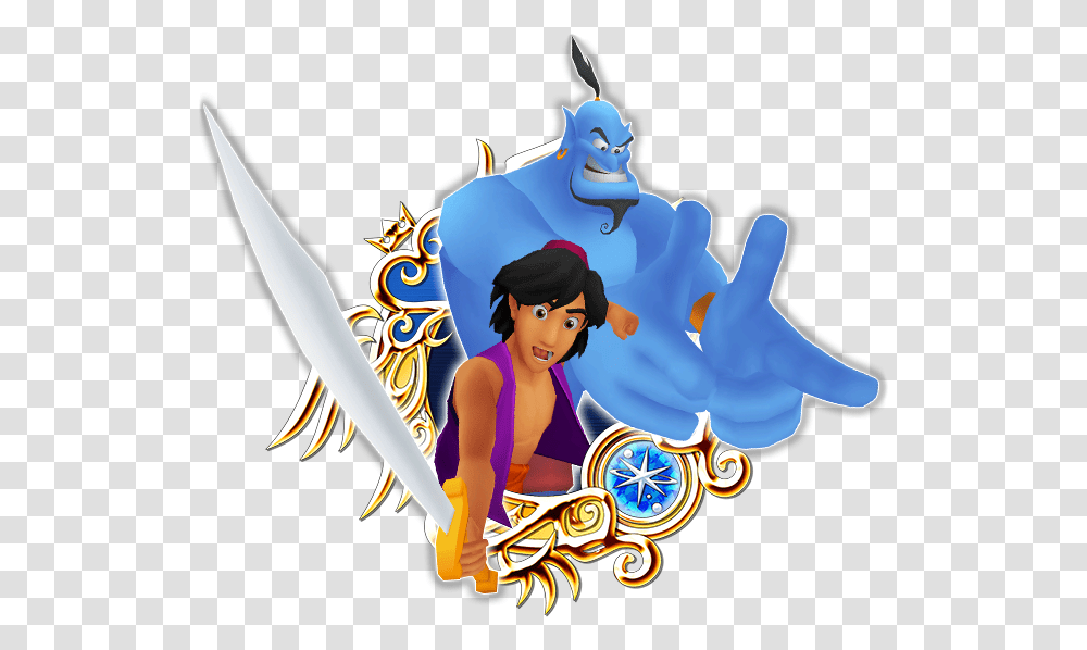 Aladdin & Genie Khux Wiki Fujin Kingdom Hearts, Person, Human, Graphics, Angel Transparent Png