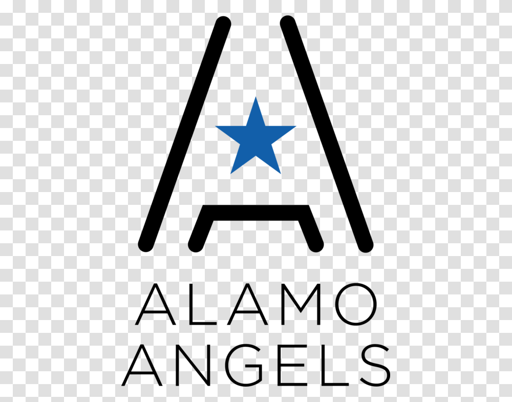 Alamo Angels Holiday Party Alamo Angels Logo, Star Symbol, Cross Transparent Png