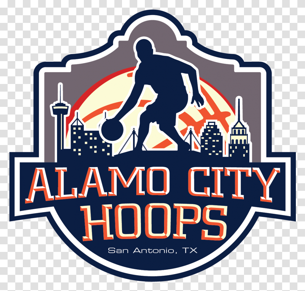 Alamo City Hoops, Label, Logo Transparent Png