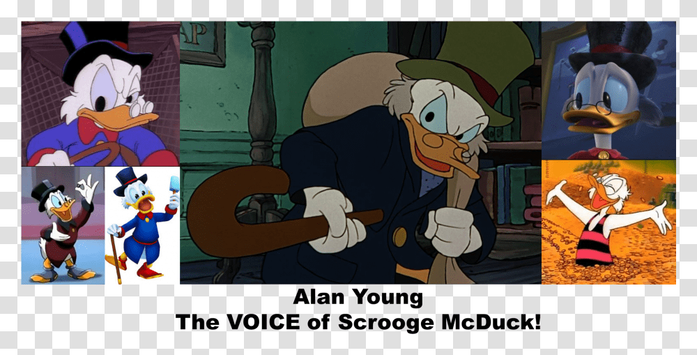 Alan Young Has Been The Voice Of Scrooge Mcduck Since Scrooge Mcduck Kingdom Hearts, Person, Book, Comics, Elephant Transparent Png