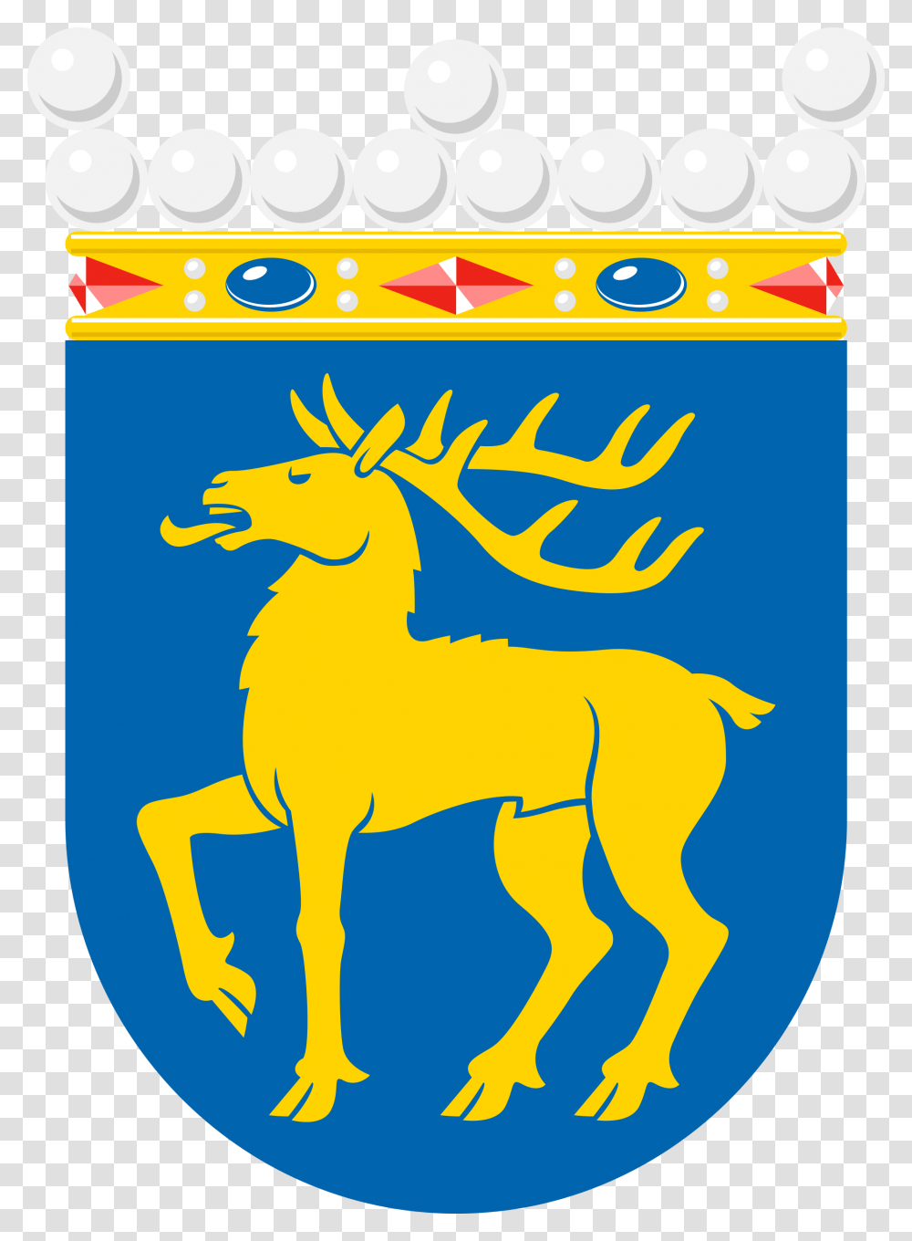 Aland Islands Coat Of Arms, Label, Logo Transparent Png