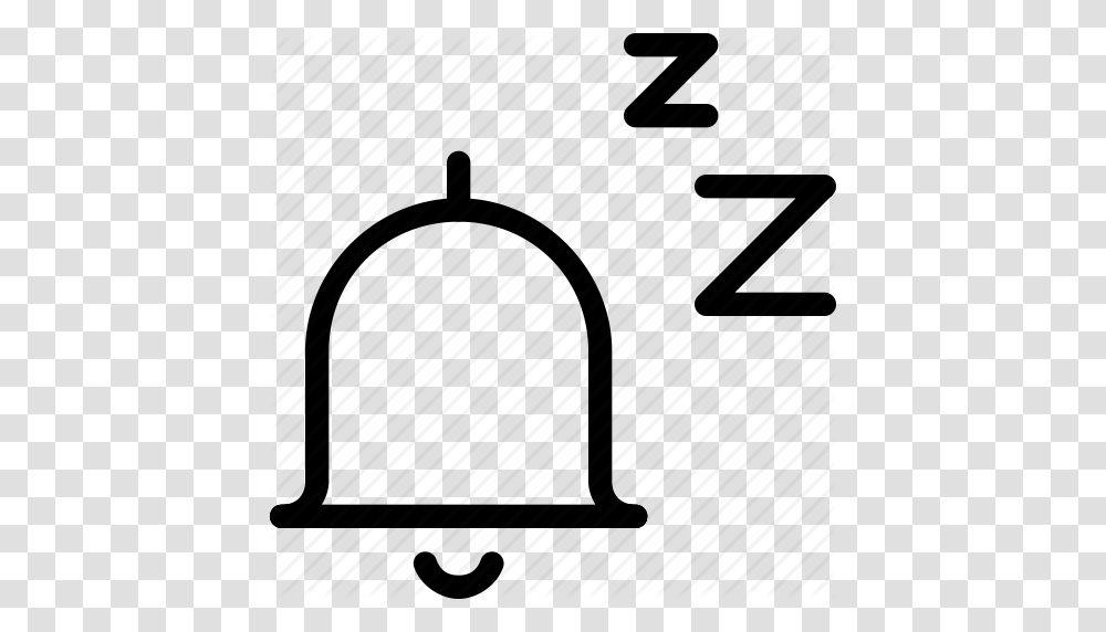 Alarm Alert Bell Notification Sleep Snooze Zzz Icon, Plan, Plot, Diagram Transparent Png