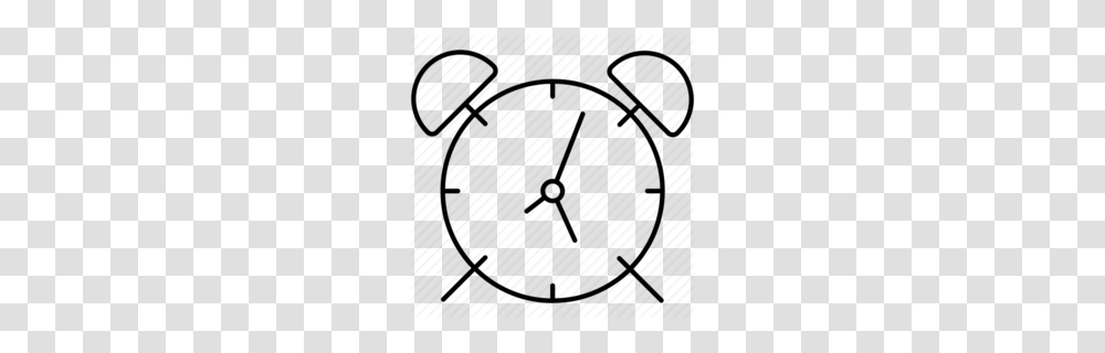 Alarm Clipart, Analog Clock, Bow Transparent Png