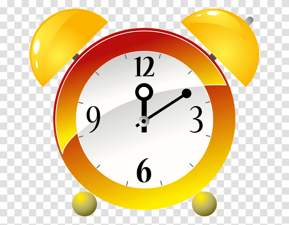 Alarm Clock Clip Art At Clker Animated Clock Clipart, Analog Clock Transparent Png