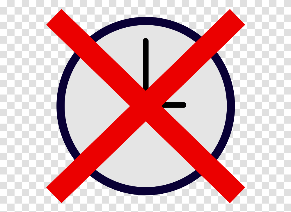 Alarm Clock Crossed Out, Logo, Trademark, Sign Transparent Png