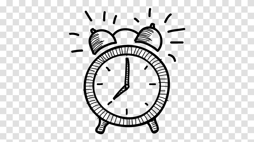 Alarm Clock Drawing Alarm Clock Clipart Black And White, Gray, World Of Warcraft Transparent Png
