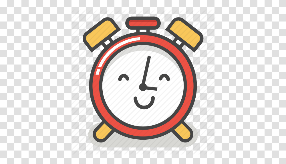 Alarm Clock Emoji Happy Minute Smile Time Icon, Clock Tower, Architecture, Building, Stopwatch Transparent Png