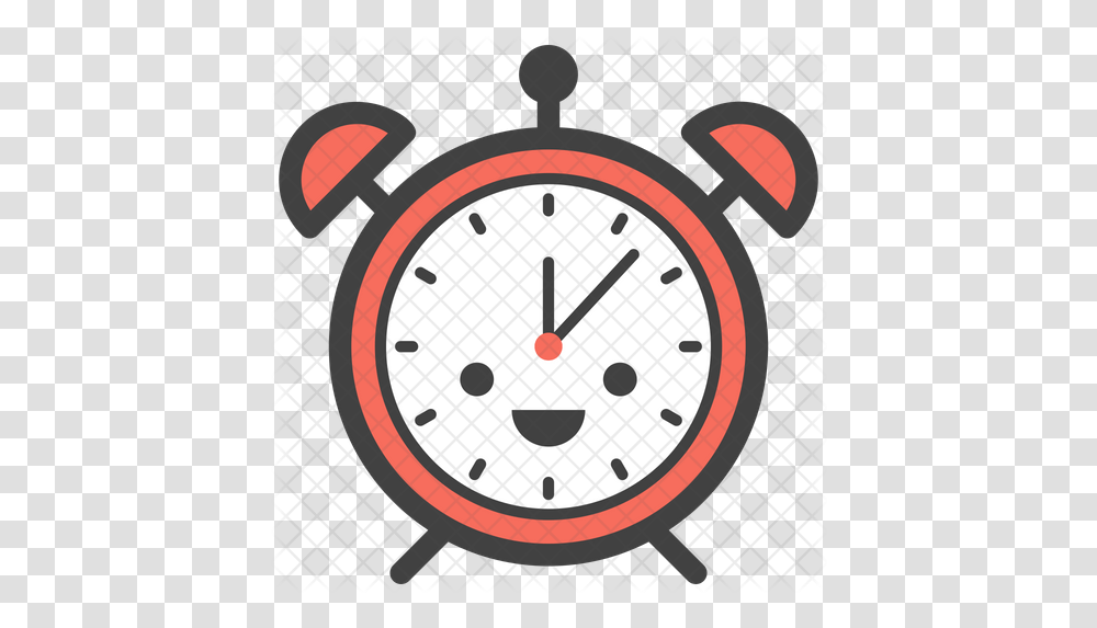 Alarm Clock Emoji Icon Clock Flat Design, Clock Tower, Architecture, Building, Analog Clock Transparent Png