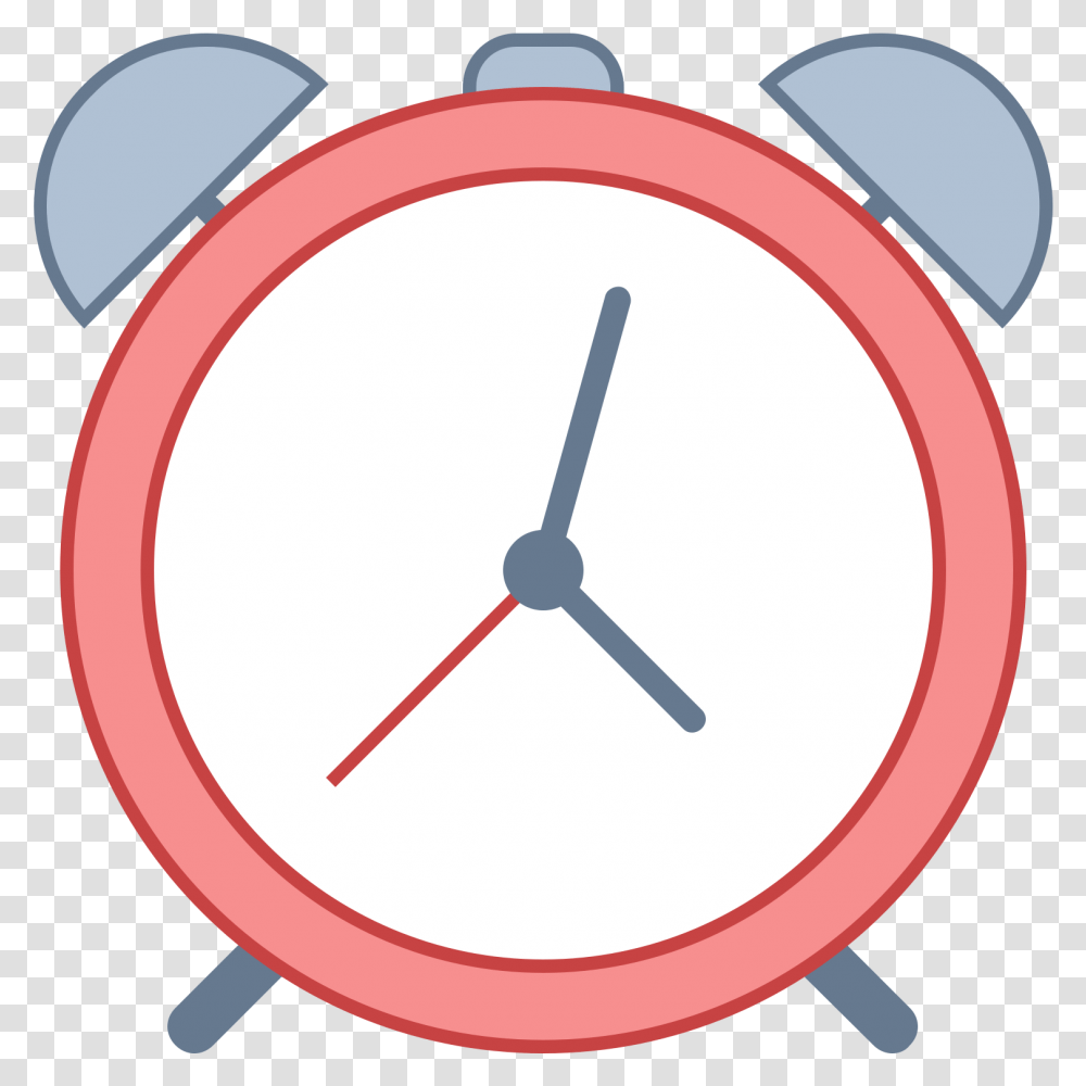 Alarm Clock Icon For Kids Quartz Clock Transparent Png