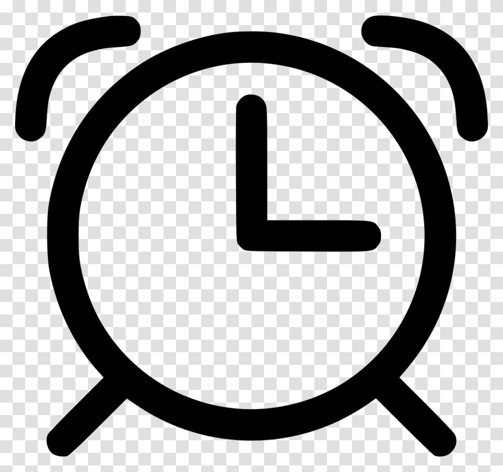 Alarm Clock, Number, Stencil Transparent Png