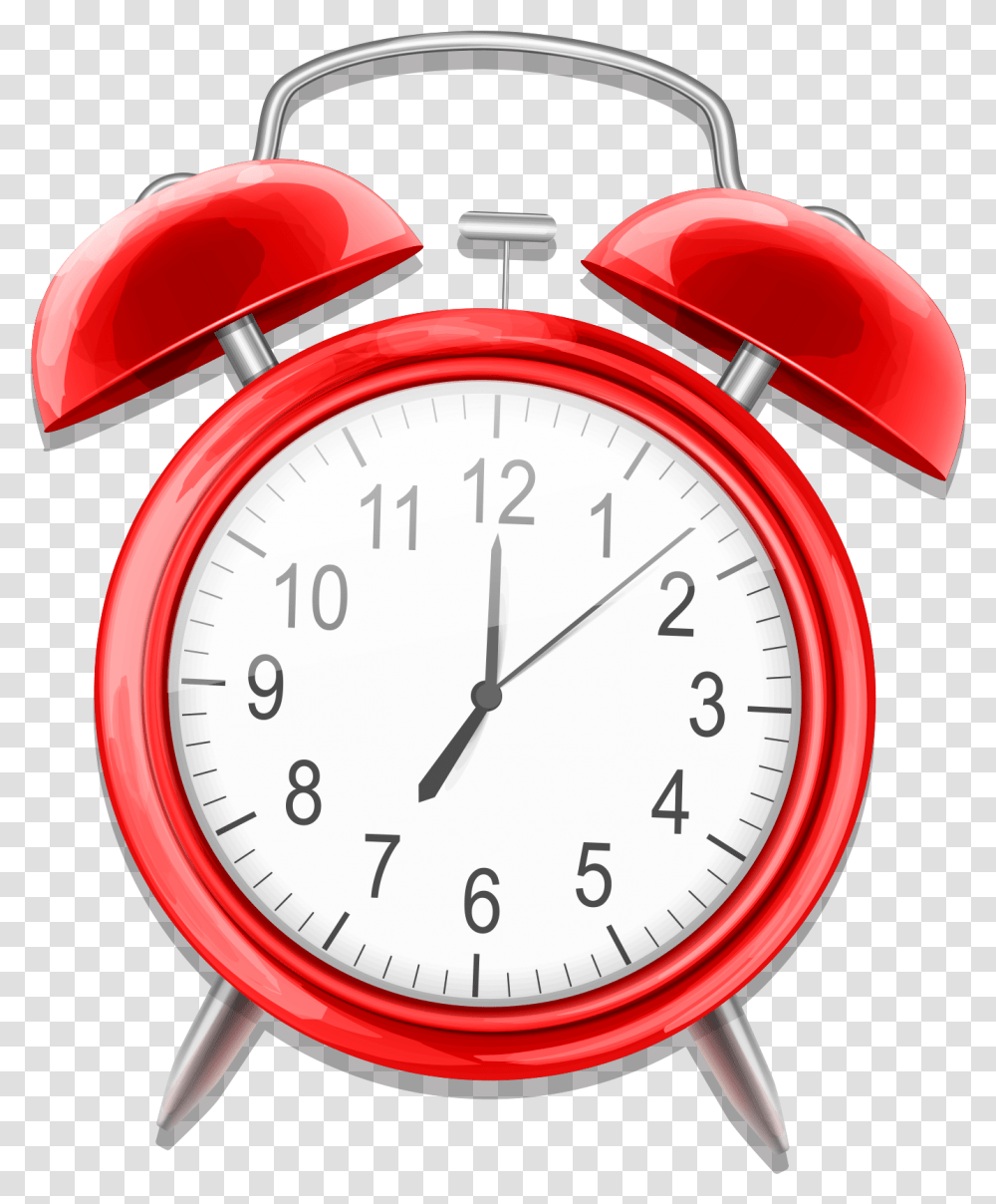 Alarm Clock Watch Red Alarm Clock, Clock Tower, Architecture, Building, Wristwatch Transparent Png