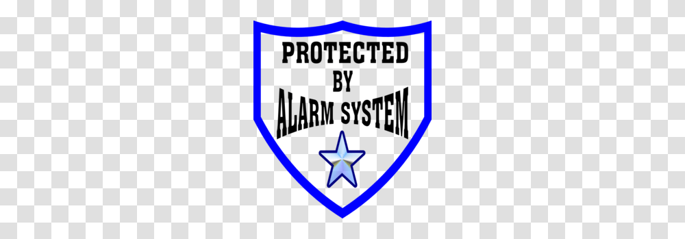 Alarm System Clipart, Armor, Star Symbol, Shield Transparent Png