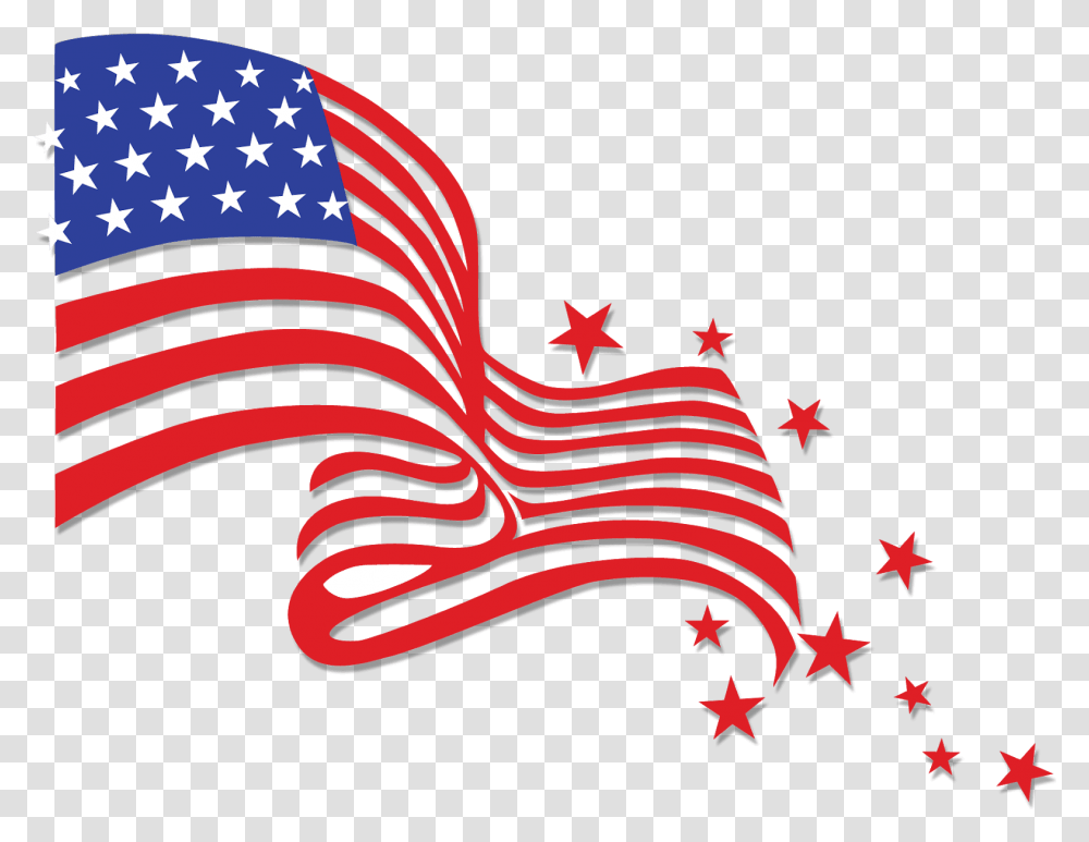 Alaska Flag Clipart Fourth Of July Free Clipart, American Flag, Star Symbol Transparent Png