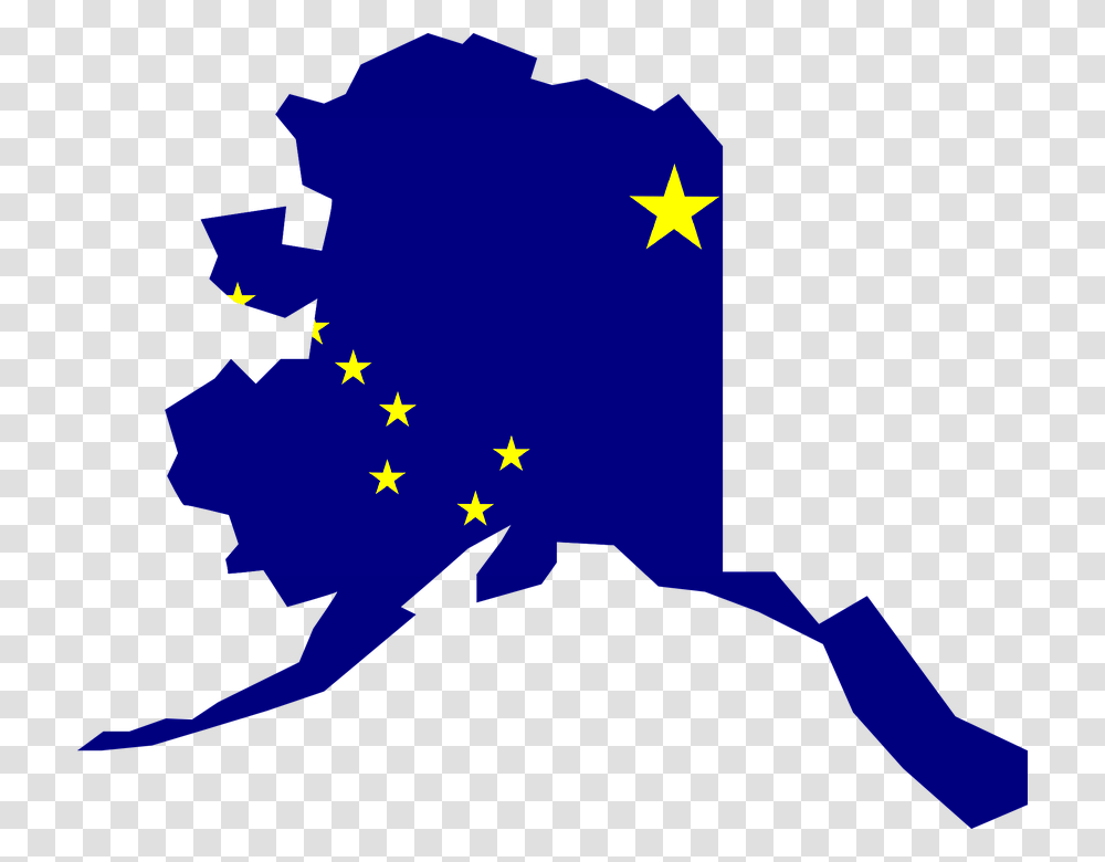 Alaska Map Flag Usa Geography State America Cheapest State To Live In 2019, Star Symbol, Person, Human Transparent Png