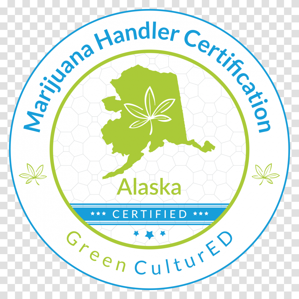 Alaska Marijuana Handler Certification Alaska Map, Label, Sticker, Logo Transparent Png