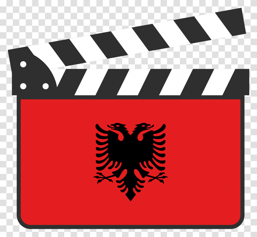Albanian Flag Clipart Albanian Flag, Rug, Logo, Trademark Transparent Png