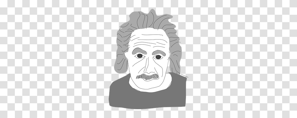 Albert Einstein Technology, Face, Head, Drawing Transparent Png