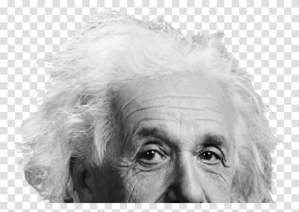 Albert Einstein, Face, Head, Portrait, Photography Transparent Png