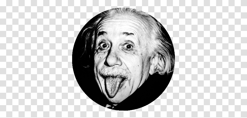 Albert Einstein Image Circle Picture Of Albert Einstein, Face, Person, Head, Portrait Transparent Png